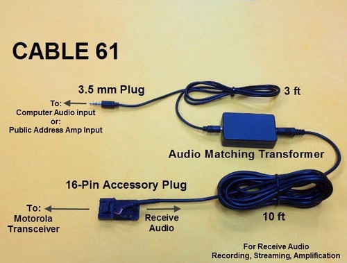 Cable motorola maxtrac - cable,